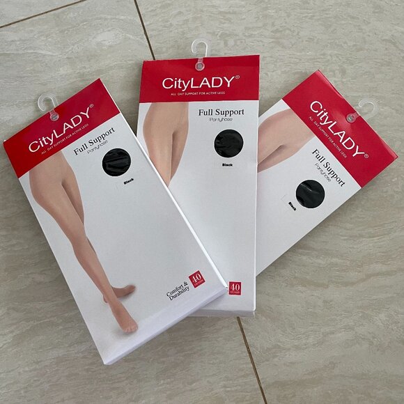 Black Tights [3 Pairs] - Picture 1 of 2